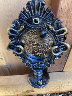 CHRISTIAN SORIANO Mirror Gothic Evil Eye Snake Spider