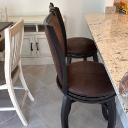Swivel barstools -2