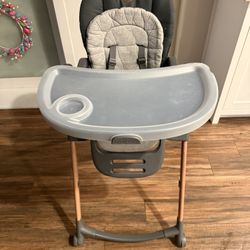 Maxi-Cosi Minla 6-in-1 High Chair, on Safari Gray