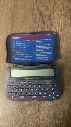 Franklin Spelling Ace & Calculator