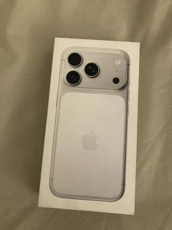 Apple iPhone 17 Pro Silver Unlocked New Sealed