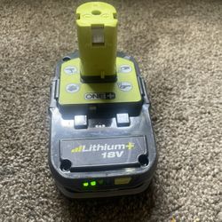 Ryobi Battery 