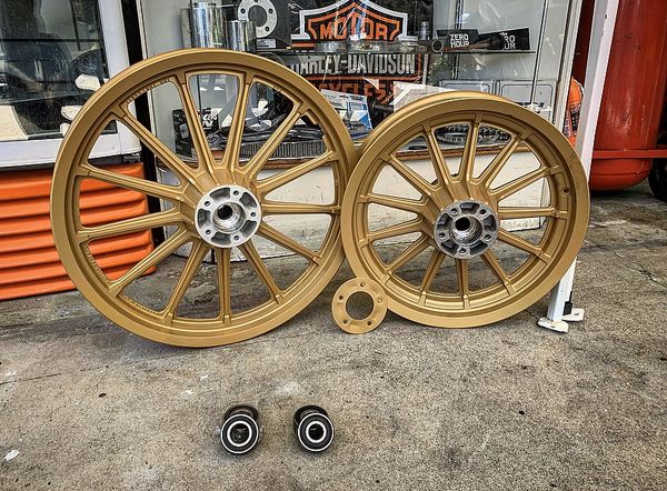 harley mag wheels