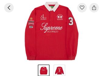 Supreme La Martina Rugby Red Size: US XL