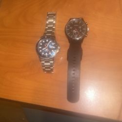 2 Fossil Watches 