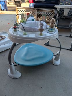 Ingenuity Spring & Sprout 2-in-1 Activity Jumper & Table