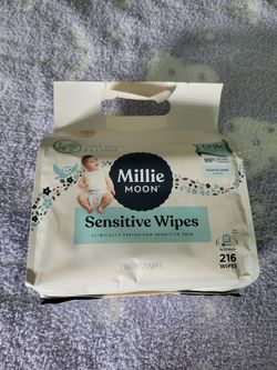 Millie Moon Sensitive Baby Wipes 216 Count