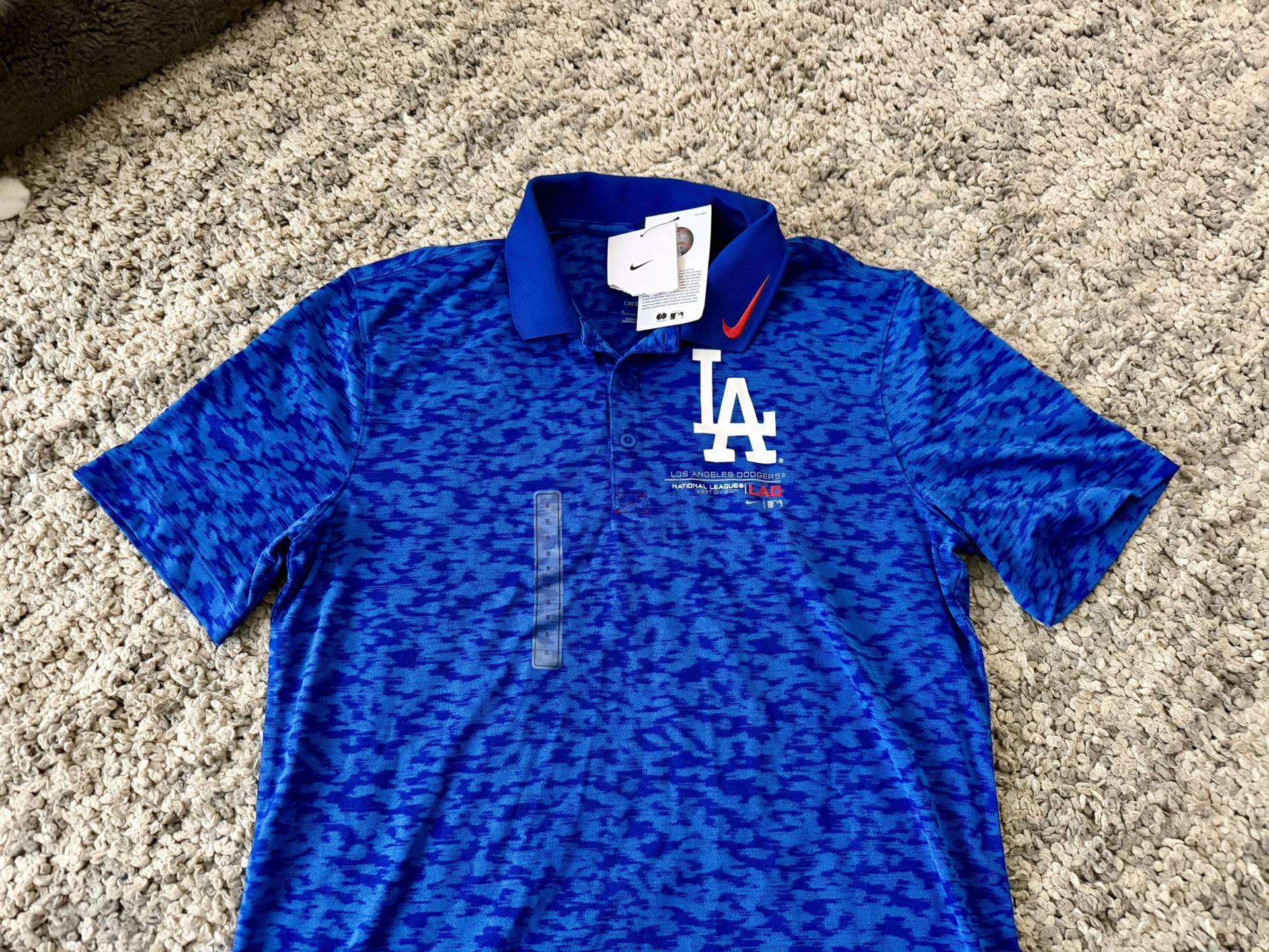 Dodgers Nike Polo Shirt - Brand New! Size Small