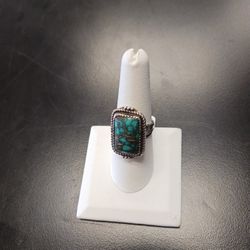 925 Silver 6.7G Ring Sz8 