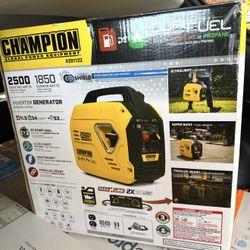 Champion 2500-Watt Ultralight Gasoline and Propane Generator