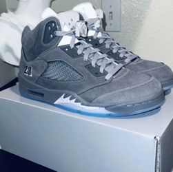 Jordan 5 wolf grey