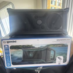 Gemini Soundsplash Bluetooth Speaker 