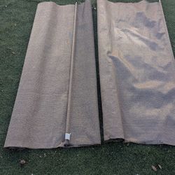 Coolaroo outdoor roller shade 72" w x 92"L