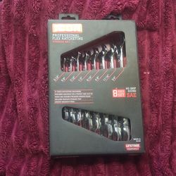 ICON 8pc Flex Ratcheting Wrench Set SAE New