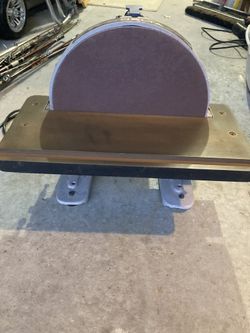 Delta  12 “ Disc Sander W/ 6 Extra New Discs