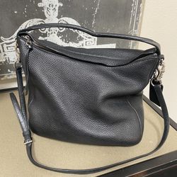 Coach Pebble Leather Shoulder Bag 