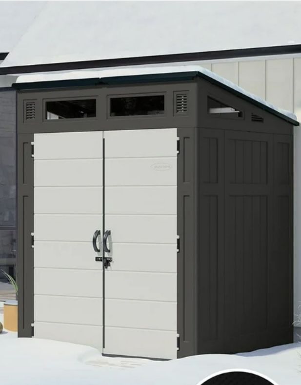 Suncast 6’x5’ Modernist Storage Shed All-Weather 