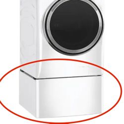 GE Brand laundry pedestal