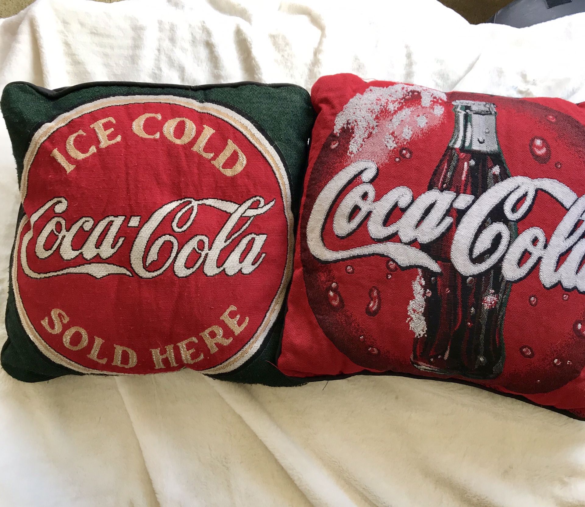 Vintage Coca Cola Tapestry Pillows
