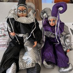 Vintage Porcelain Clowns 1(contact info removed)