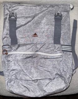 Adidas Gray Roll-Top Backpack