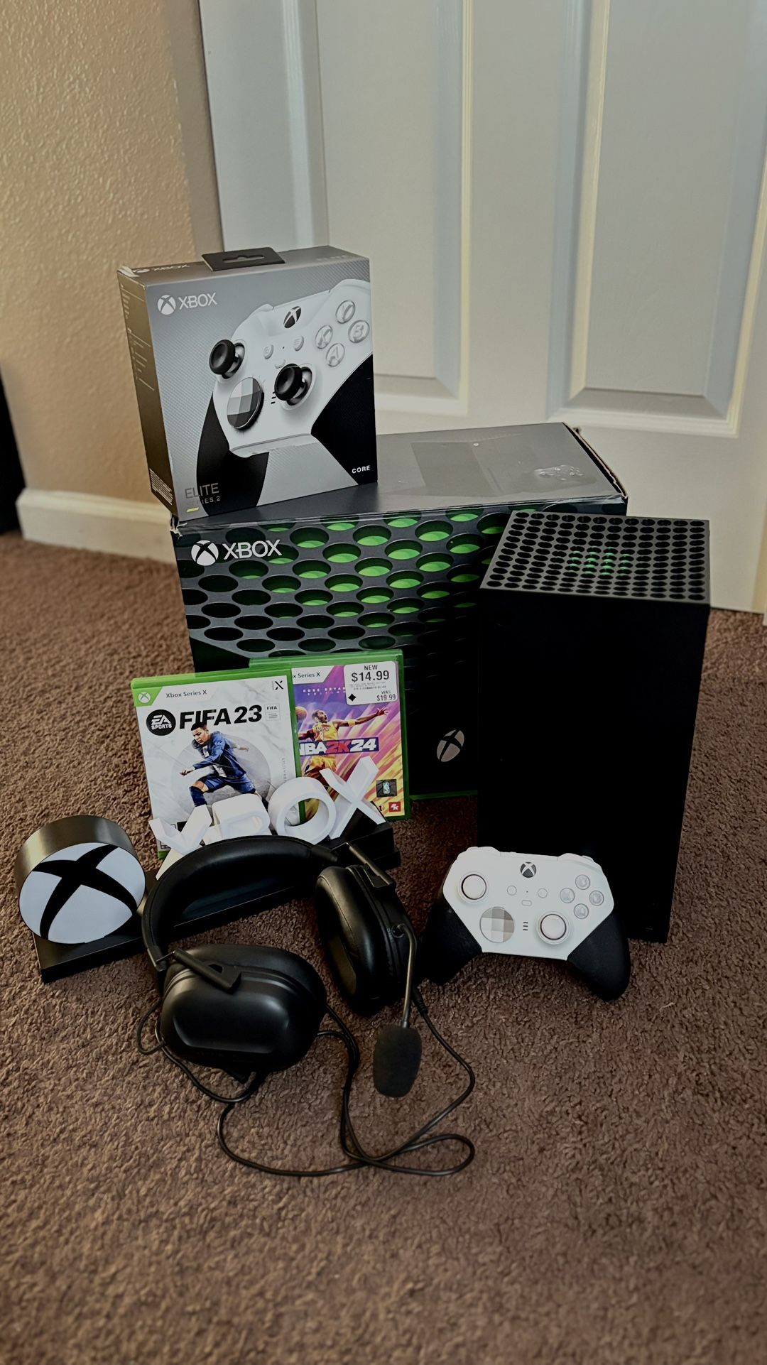 🎮 Xbox X Series + Accessories & Games - Complete Bundle 🟩
