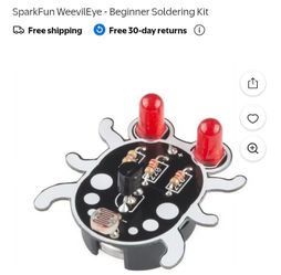 SparkFun WeevilEye- Beginner soldering kit (kid friendly)8 boxes