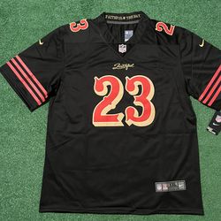 San Francisco 49ers Christian McCaffrey Rivalry Jersey 
