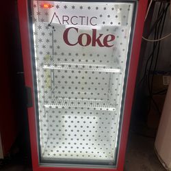 Coke refrigerator arctic