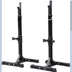 Pair of Adjustable Squat Rack - NEW in Box 
