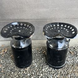 Tractor Seat Barstools 