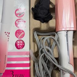 *OPEN BOX*Panasonic Straight and Curl 3 Way Ironer