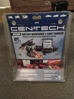 Cen-tech battery maintainer and float charger