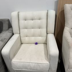 White Recliner 
