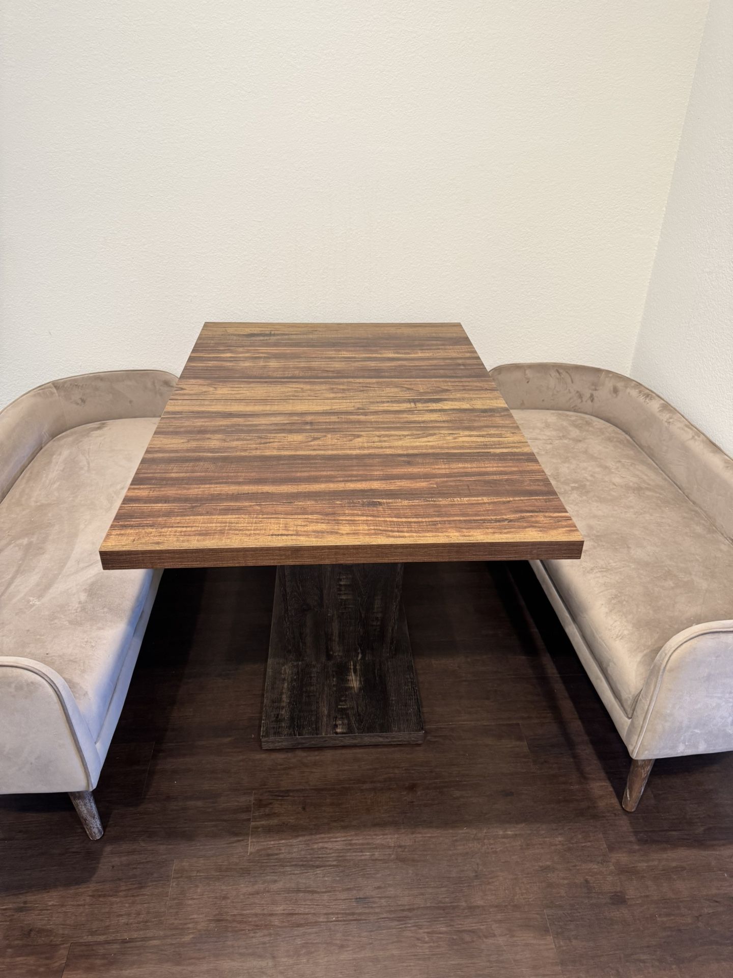 Dining Table Set- Benches