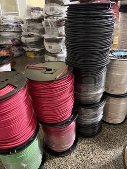 10Awg thhn or thhn-2 500ft black red white green and blue