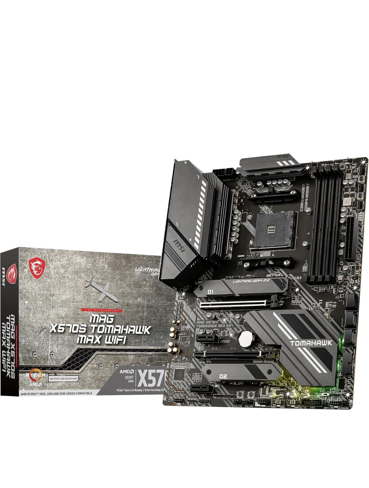 MSI Mag X570s WiFi Motherboard/AMD Ryzen 5 5600g