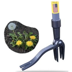 🔥 Stand-Up Weed Puller Tool – NEW – NO BENDING! ONLY $30 🚨