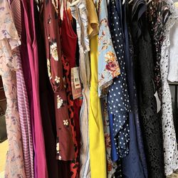 variety of dresses, size S/M 