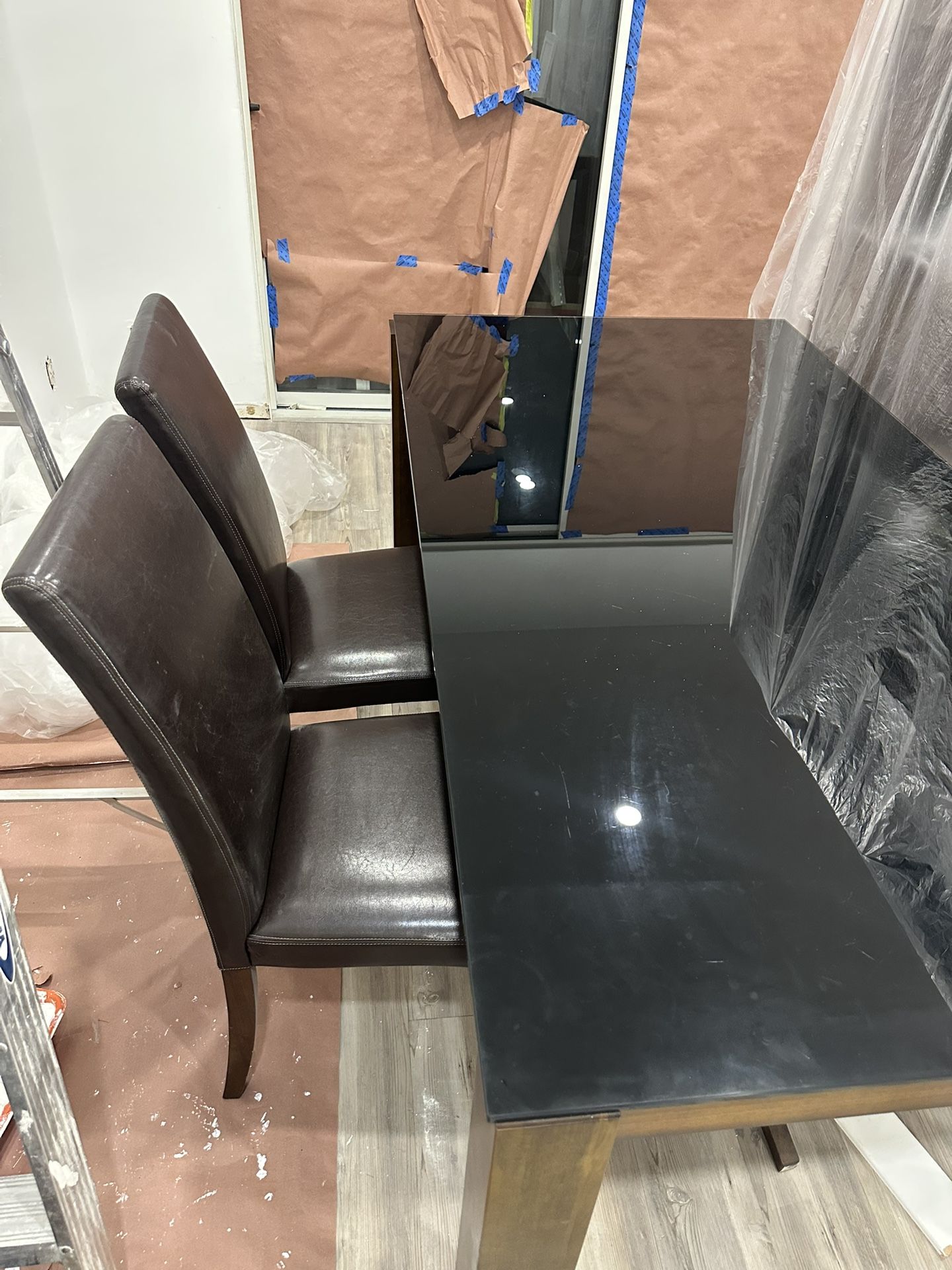 Black Dining Table With 8 Chairs 