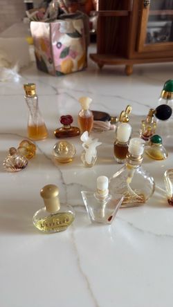 Mini Perfume Bottles - Vintage 70’s, 80’s and 90’s