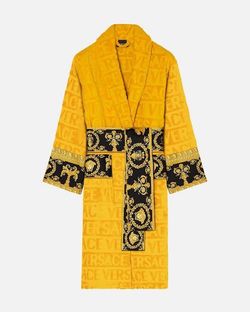 Versace | Heart Baroque Bath Robe - Gold