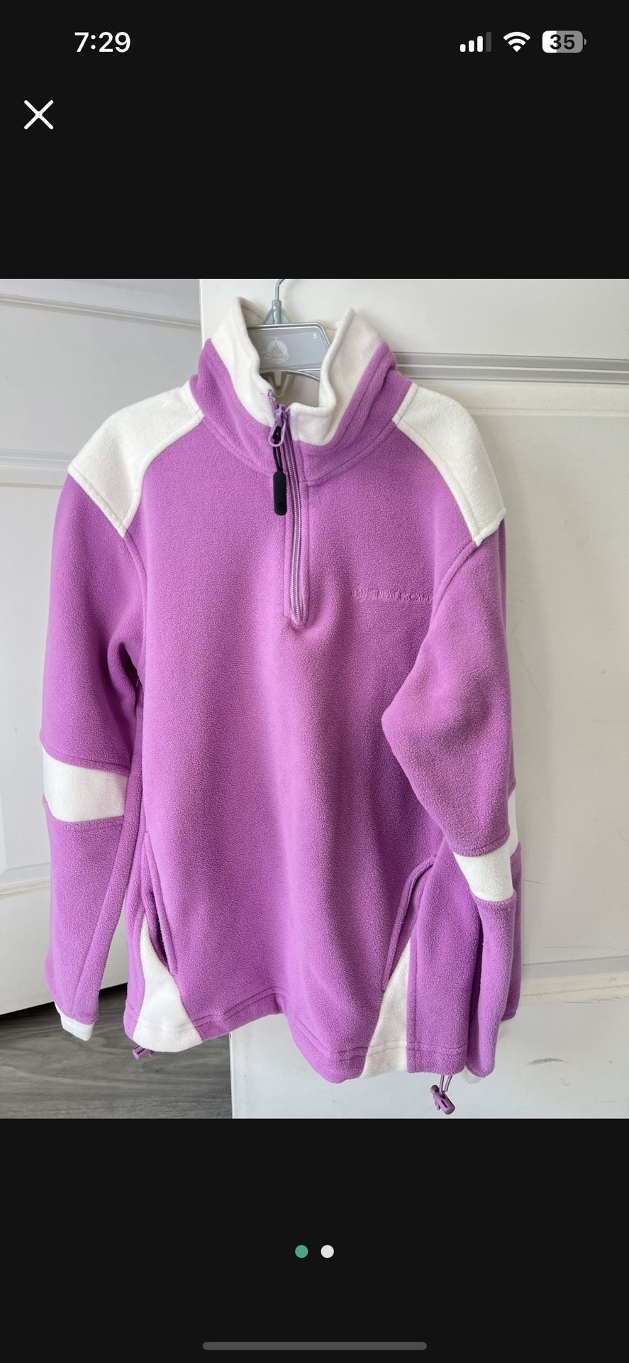 Great Escapes Kids Fleece Jacket Size 10