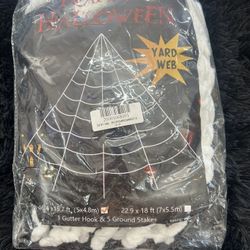 Yard Web - Halloween 