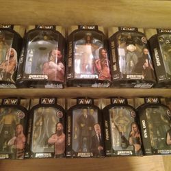 Wrestler Figures New (Lot)