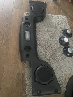 Jeep  Wrangler Jk Speakers Bar 2007 -2018  Con Sus   Bocinas  Incluidas Originales 