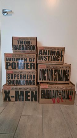 Funko Pop Marvel Collector Corps Boxes