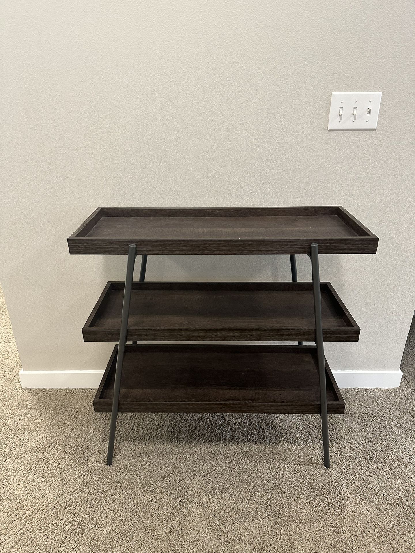 Hillside Console Table, Espresso Brown - Project 62