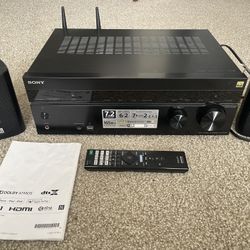 SONY Multi Channel AV Receiver STR-DN1080 W/ Speakers