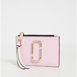 Brand new The Marc Jacobs Snapshot Top Zip Multi Wallet, Powder Pink Multi